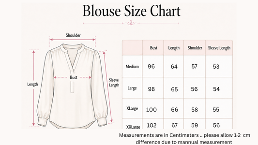 Embroidered Twist-Front Blouse - Beige